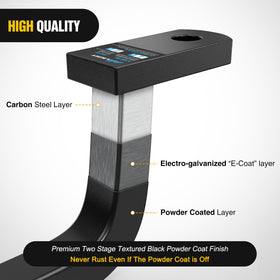 Nilight installed in vehicle receiver demonstrating quick, tool-free mounting benefit