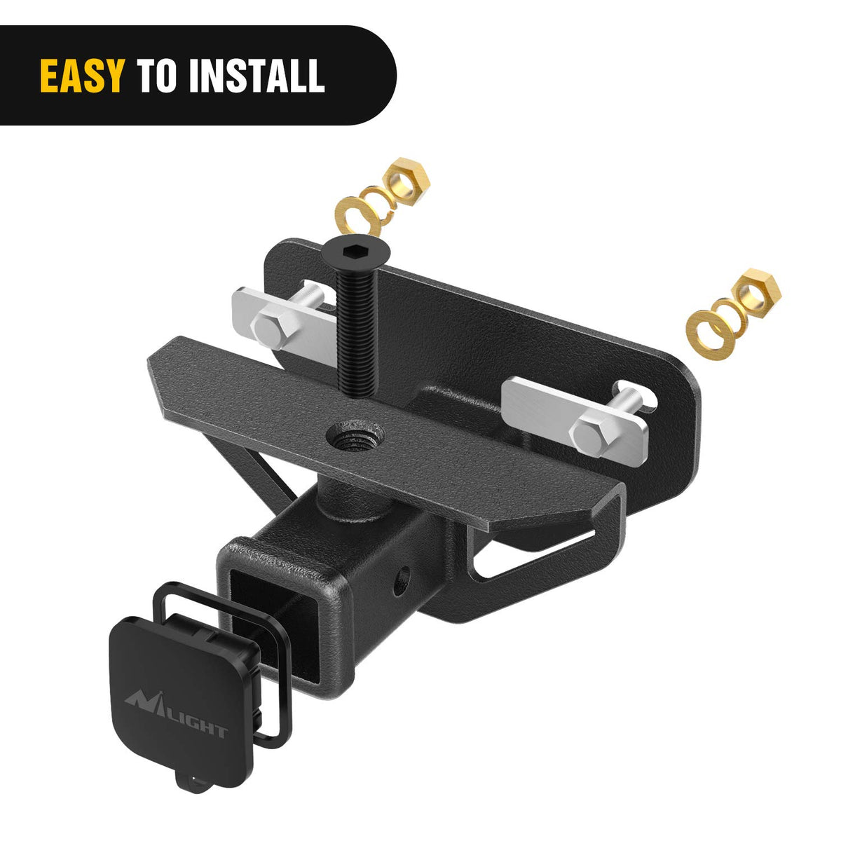Nilight installed on Dodge Ram rear providing reliable towing capability