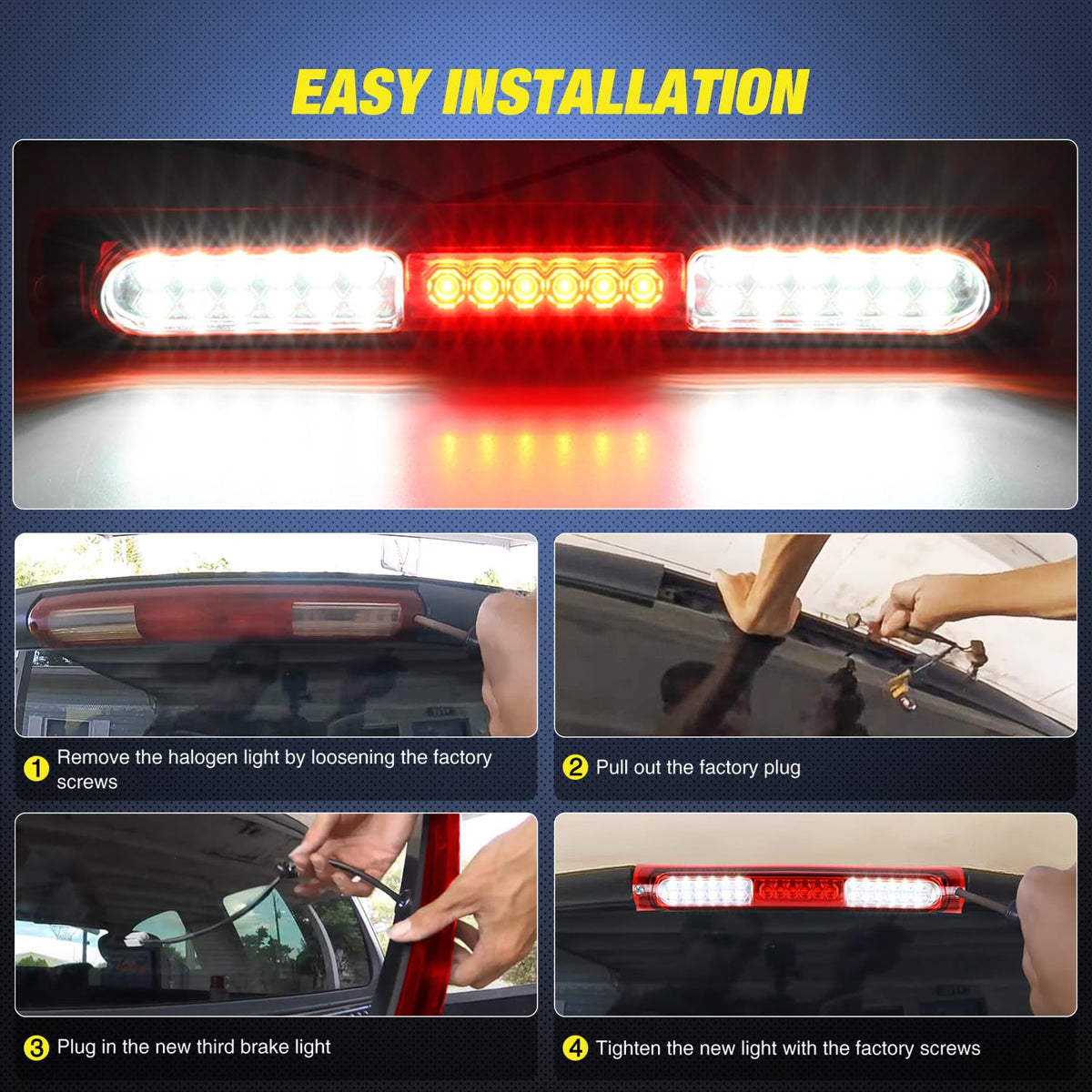 Nilight installed on Ford F150 demonstrating direct-fit replacement