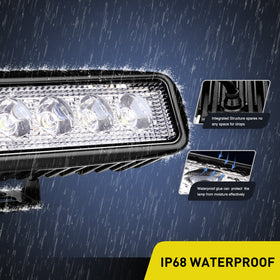 Nilight installed on Jeep demonstrating focused long-range illumination benefit