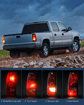 Nilight taillight installed on Silverado rear, brand improves brake signaling