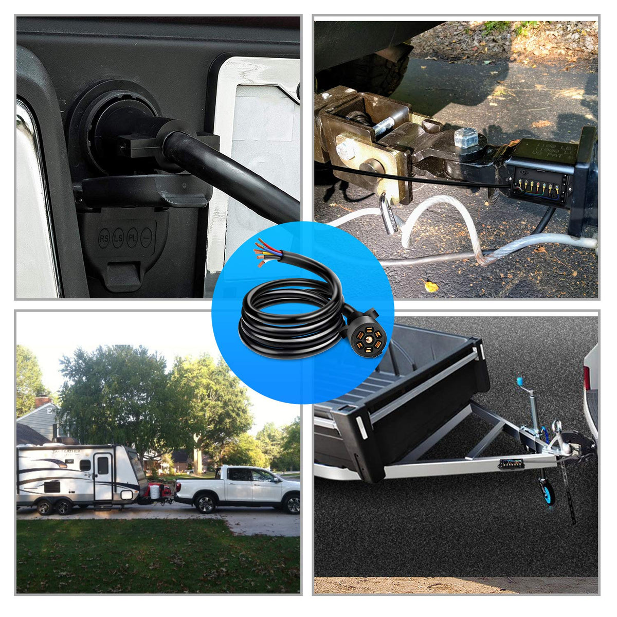 Nilight installed between tow vehicle and trailer demonstrating reliable connection