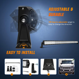 Nilight installed on truck bumper showing improved road visibility benefit