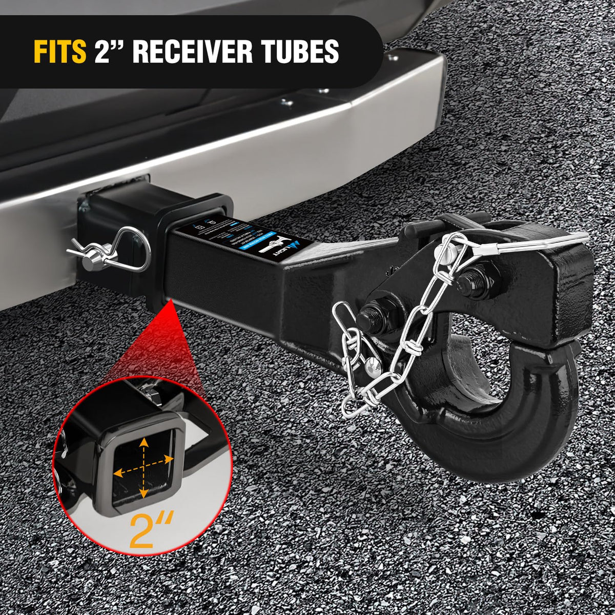 Nilight installed in a truck receiver illustrating easy mounting benefit