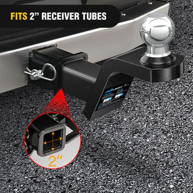 Nilight installed on truck towing a camper demonstrating practical use