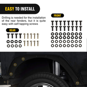 Nilight installed on Wrangler lifestyle shot demonstrating aggressive look