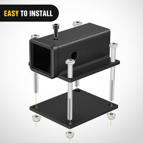 Nilight inverted installation on bumper showing flexible mounting options benefit