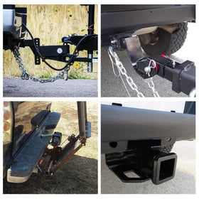 Nilight towing lifestyle image with trailer showing practical towing capability