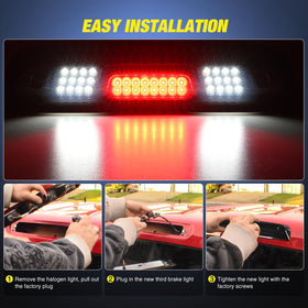 Nilight LED array back view showing 27 LEDs for brighter, faster illumination benefit