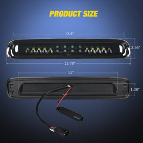 Nilight close-up of LED array showing bright diodes for improved visibility