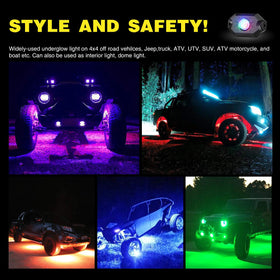 Nilight lifestyle night drive scene displaying vibrant underglow for style and presence