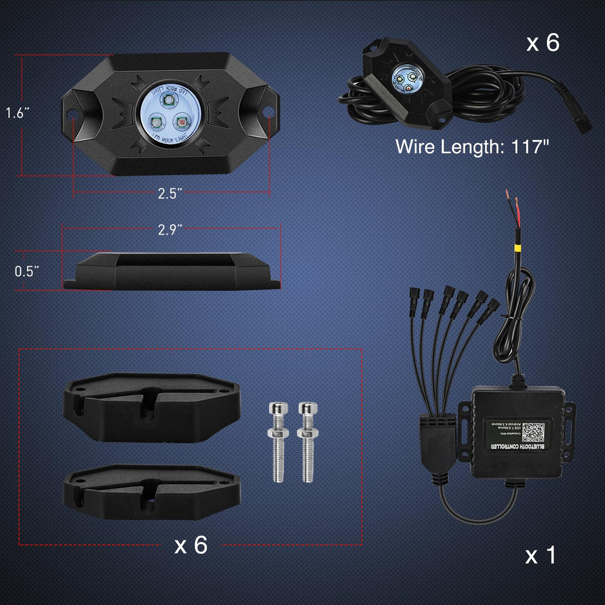 Nilight night drive with underglow highlighting vehicle styling and road presence