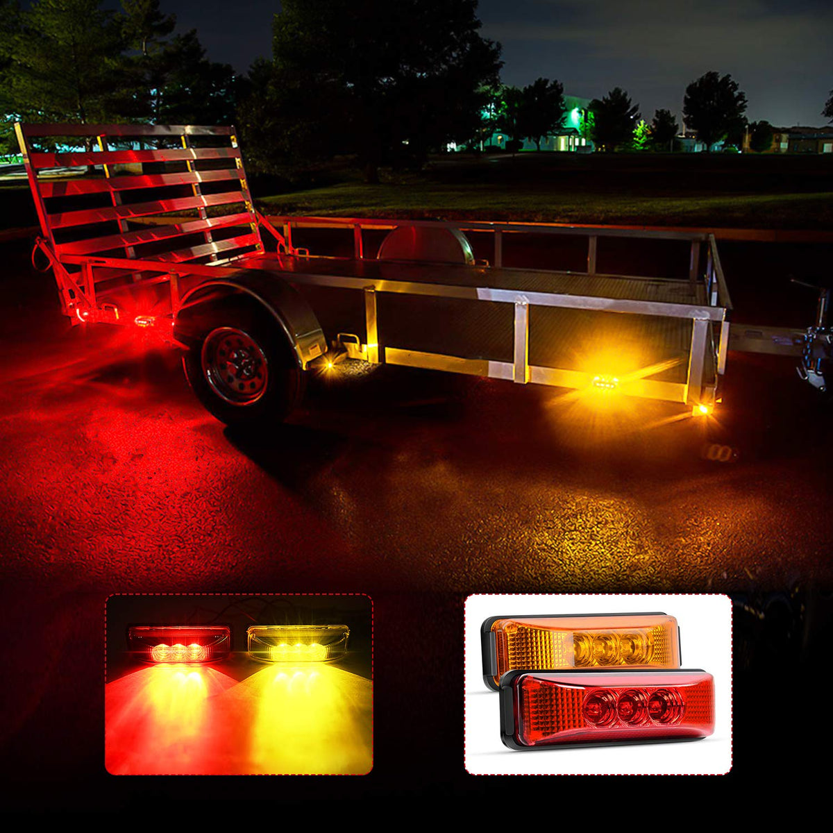 Nilight installed at night on road showcasing enhanced nighttime visibility