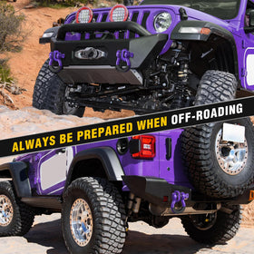 Nilight shackles installed on off-road truck demonstrating rugged readiness benefit
