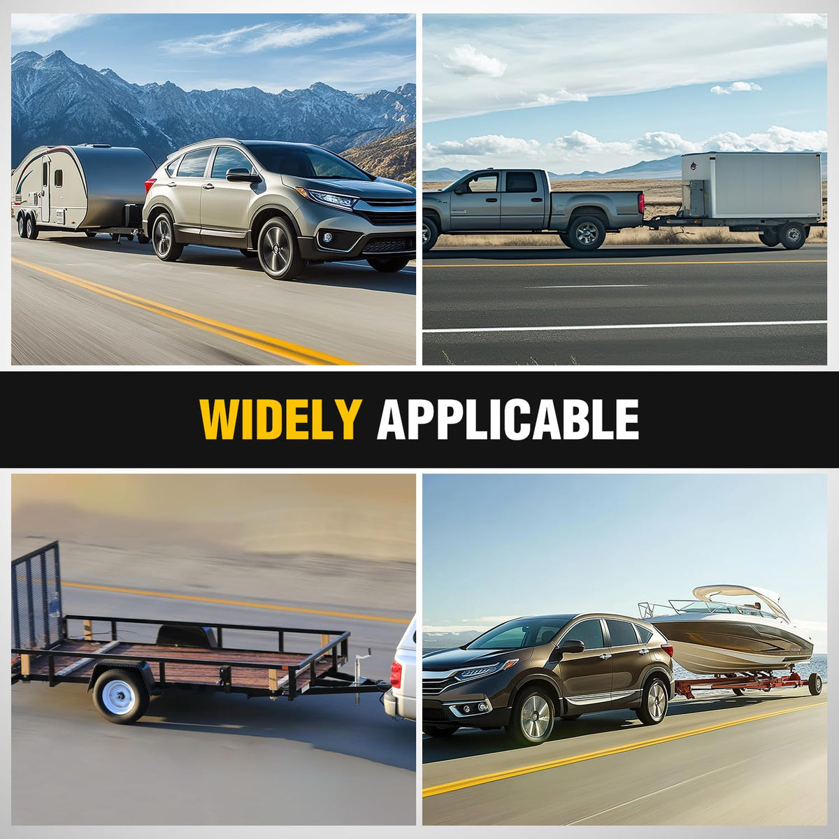 Nilight on truck towing trailer showing real-world durability benefit