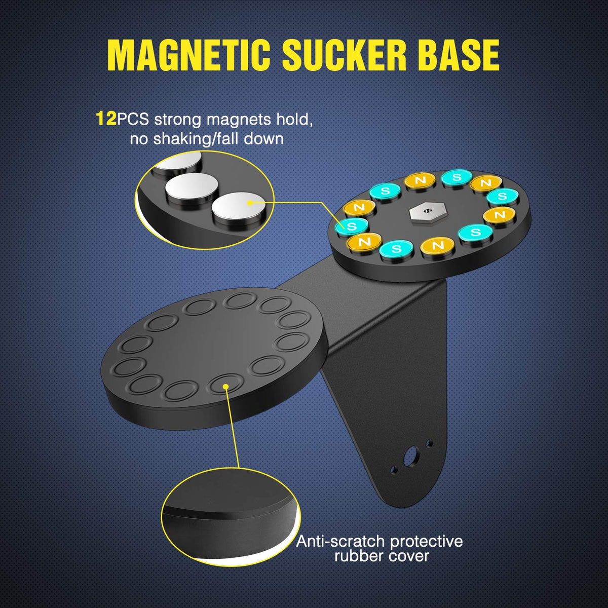 Nilight mounted with curved light bar showing flexible compatibility
