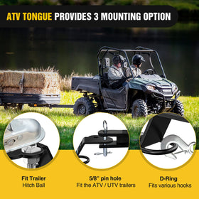 Nilight mounted on ATV demonstrating easy bolt-on installation