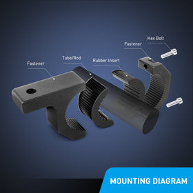 Nilight mounted on vehicle bull bar illustrating clamp fit and practical use case