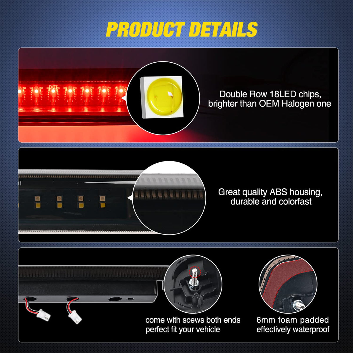 Nilight mounted on F-150 tailgate demonstrating direct-fit, clean install