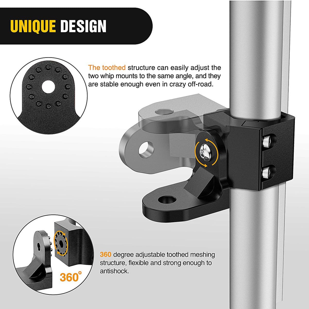 Nilight mounted on pro-fit cage demonstrating easy bolt-on installation benefit