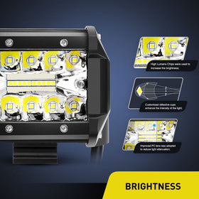 Nilight A-pillar bracket contour matched to JK panel for no-drill installation benefit