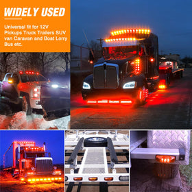 Nilight nighttime amber glow in use improving trailer visibility on road