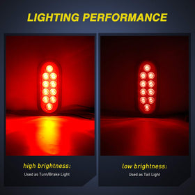 Nilight light installed in grommet on trailer body showing stable surface mount