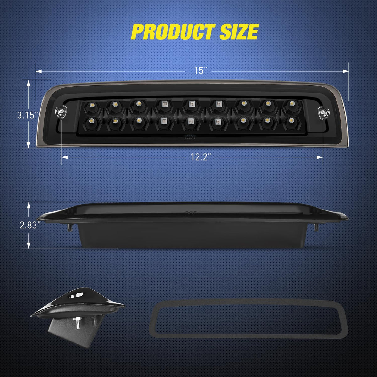 Nilight box with LED light and foam pad showing complete kit convenience benefit