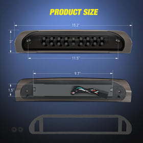 Nilight product packaging with foam pad included for secure mounting