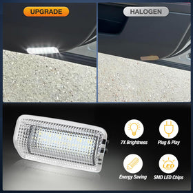 Nilight package contents with two lights making installation fast and complete