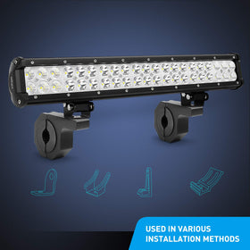 Nilight pre-drilled plate and included hardware for quick tool-free installation