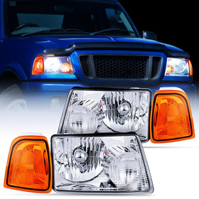 Nilight front view headlight assembly showing OEM-style fit and improved appearance