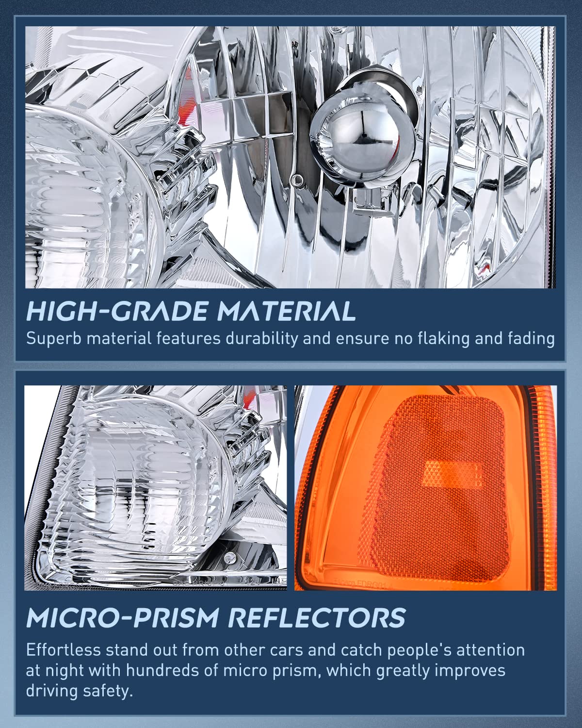 Nilight headlight installed on Ford Ranger demonstrating direct-fit replacement benefit
