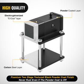 Nilight receiver side profile highlighting compact design and clearance benefit
