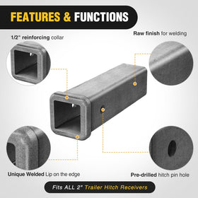 Nilight close-up of 1/2 inch reinforced collar for increased durability