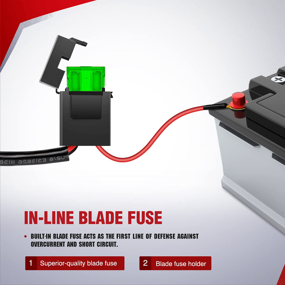 Nilight relay and on/off switch assembly showing durable parts for long-term reliability