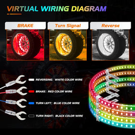 Nilight remote and control box layout offering simple control and customization