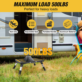 Nilight rubber feet and leg caps for improved traction and surface protection benefit