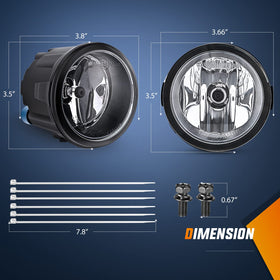 Nilight scale comparison in hand to show compact OEM-style size