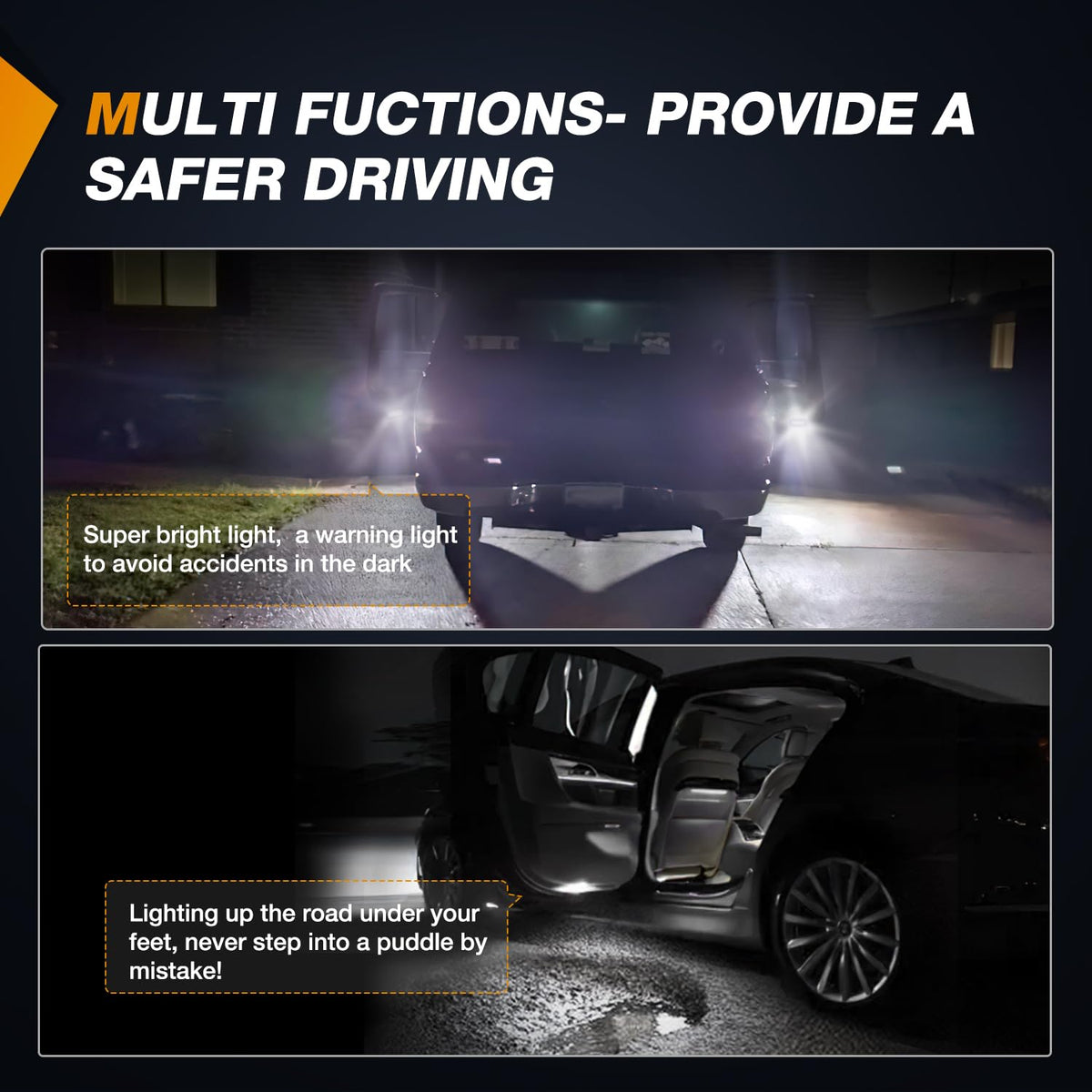 Nilight next to ruler showing size for easy verification and correct OEM fitment