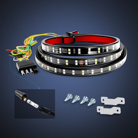 Nilight next to measuring tape showing true 60-inch length and fit