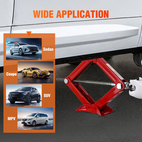 Nilight jack fully extended to show maximum height reach advantage