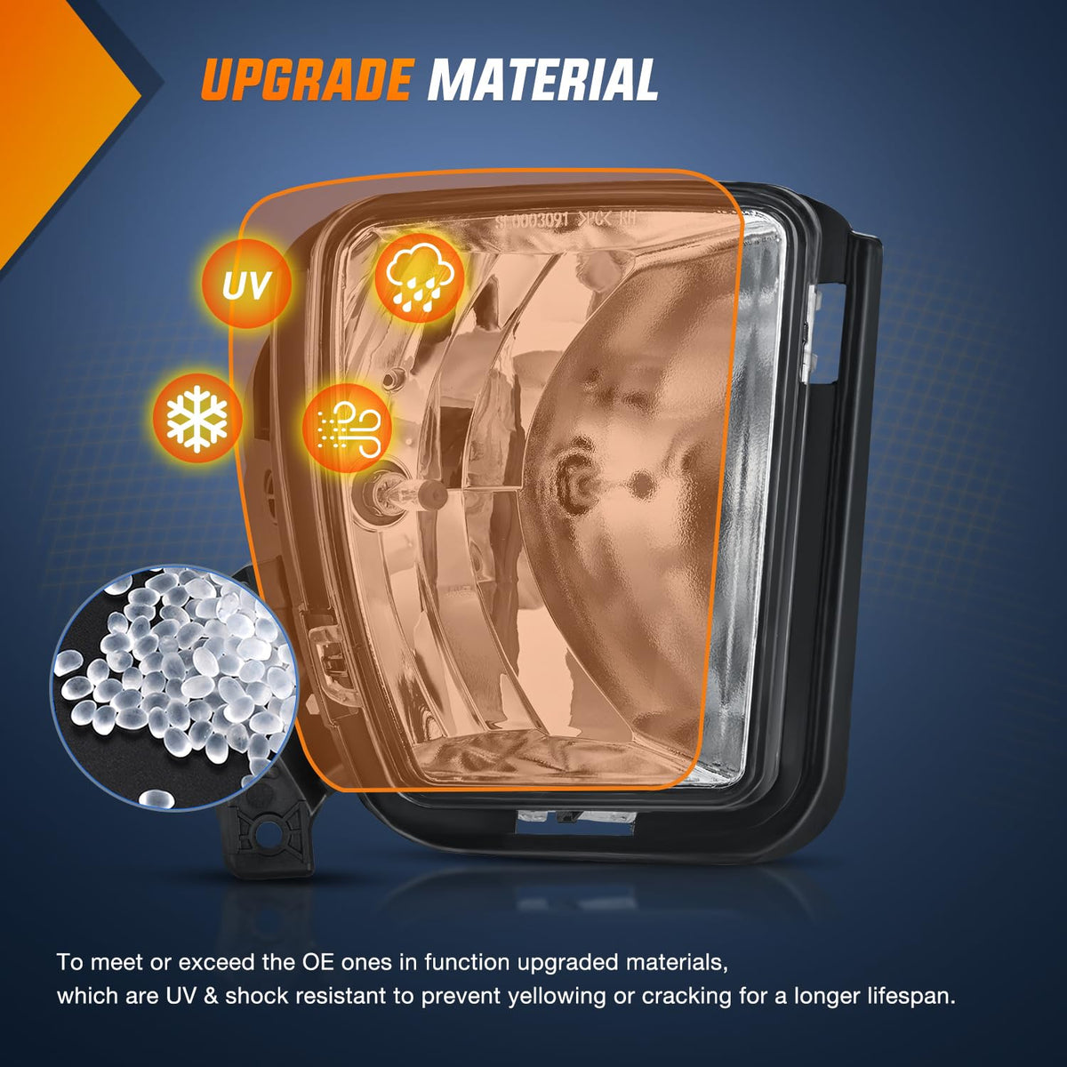 Nilight sealed back housing demonstrating weatherproof construction and durability