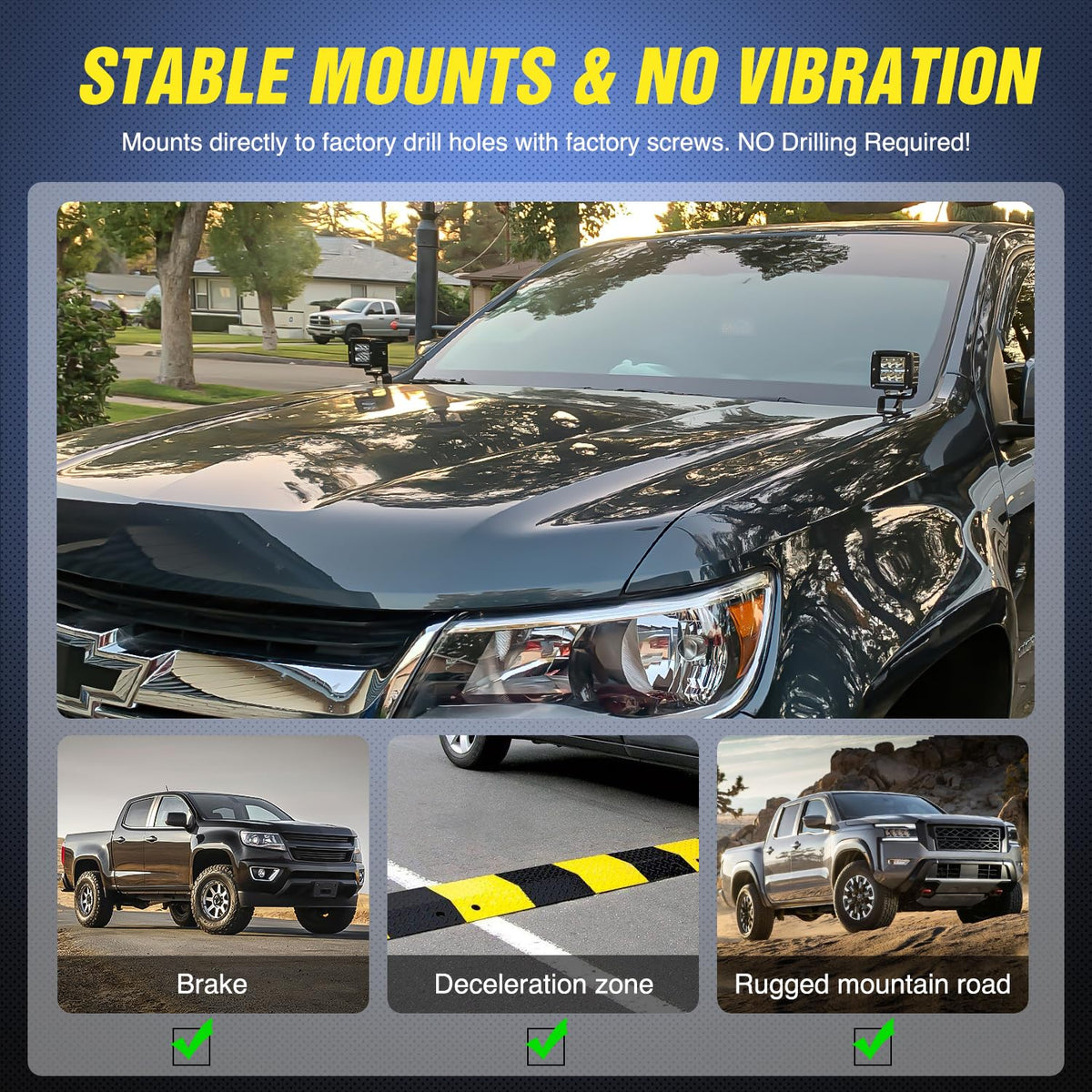 Nilight side profile showing low-profile clearance and secure fit