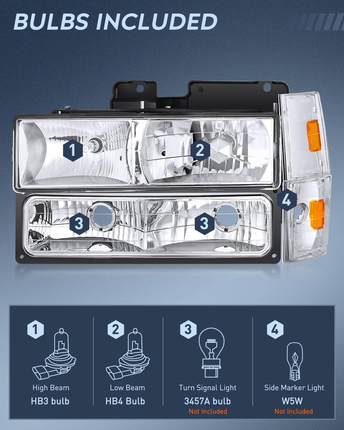 Nilight side profile highlighting mounting points for precise OE fitment