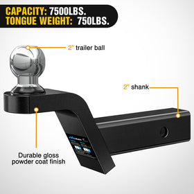 Nilight side profile showing 2-inch rise to help level trailer couplers