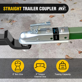 Nilight side profile showing 2-inch socket for precise fit