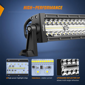 Nilight side profile showing heat sink for faster cooling