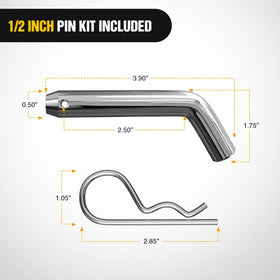 Nilight side profile highlighting 5" rise for level towing and improved balance