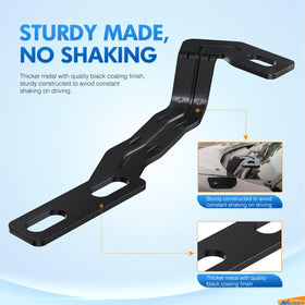 Nilight side profile with small pod light illustrating low-profile placement and beam angle